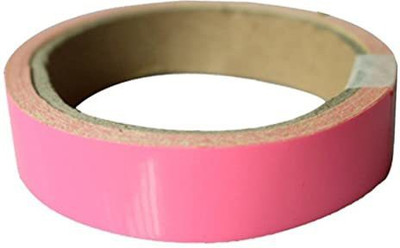 SUPERMALL Single Sided no Night Vision Warning Tape (Manual)(Set of 1, Pink)