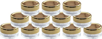 M.C. PIPWALA Empty Acrylic San Jar for Lip Balms Lip Scrubs Body Butter DIY cosmetic products Cosmetics Purpose Vanity Box(Transparent)