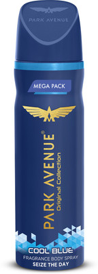 PARK AVENUE Mega Pack Cool Blue Deodorant Spray  -  For Men(220 ml)