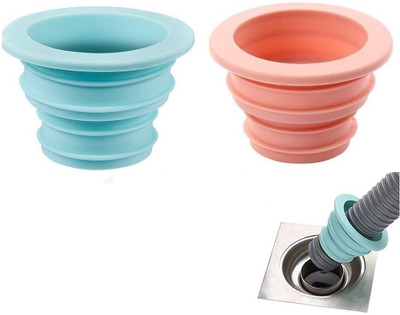 HEXONIQ Kitchen Sink Plastic Push Down Strainer(4.3 cm Set of 2)