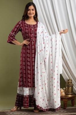 Lee Moda Women Kurta Sharara Set