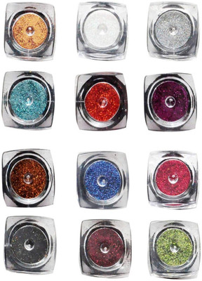 Latixmat Multicolor Shining Eyeshadow Shimmer / Glitter Powder 24 g(MULTICOLOR)