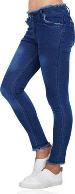 CKUSH Slim Women Blue Jeans