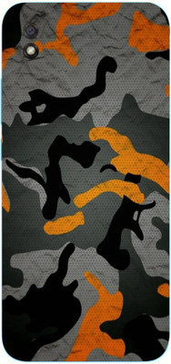 AsSkin Redmi 9A, redmi 9a, Mi 9A Mobile Skin(Ultra Super Camo Orange With High Matte Finish.)
