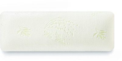 The White Willow Memory Foam Solid Orthopaedic Pillow Pack of 1(Green)