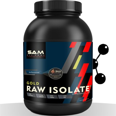 SAMFIT Pro Raw Isolate (1 KG) Whey Protein(1 kg, Unflavored)