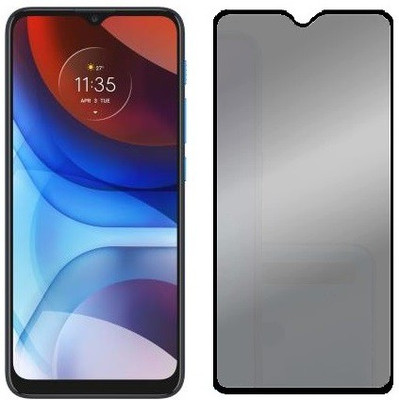 ECMERED Edge To Edge Tempered Glass for Motorola G10 Power, Motorola G30 Privacy Glass(Pack of 1)