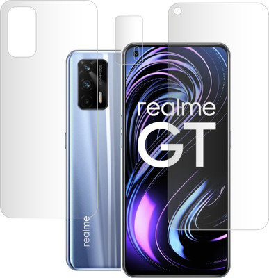 TRUSTin.ONLINE Front and Back Screen Guard for Realme GT 5G, GT 5G(Pack of 3)