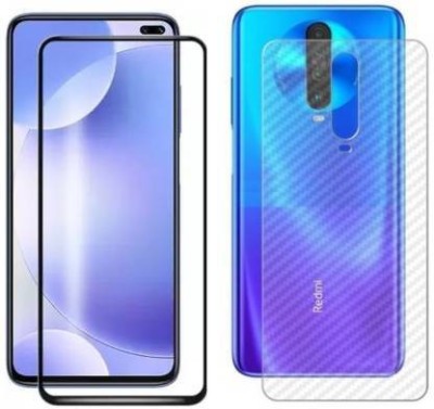 PONDRIK Front and Back Screen Guard for Poco X2(Pack of 2)