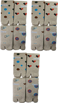 starvis Women Self Design Mid-Calf/Crew(Pack of 12)