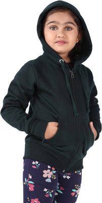 Kiva Fashion Full Sleeve Solid Boys & Girls Sweatshirt