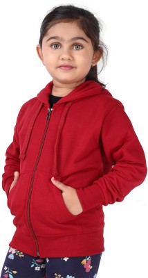 Kiva Fashion Full Sleeve Solid Boys & Girls Sweatshirt