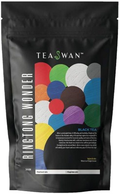 TeaSwan Ringtong Wonder Loose Leaf Black Tea | Smooth & Well Flavored with Hints of Sweetness | Reduces Cholesterol | 50 gm Unflavoured Black Tea Pouch(50 g)