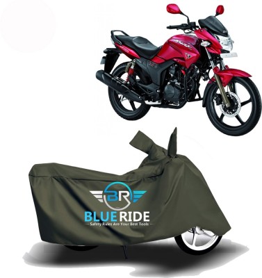 BLUERIDE Two Wheeler Cover for Hero(Hunk, Green)