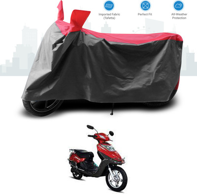 GOSHIV-car and bike accessories Two Wheeler Cover for Hero(Electric Flash, Red)