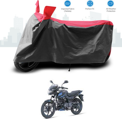 GOSHIV-car and bike accessories Two Wheeler Cover for Bajaj(Pulsar 150 DTS-i, Red)