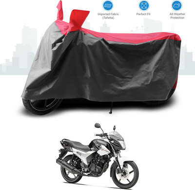 GOSHIV-car and bike accessories Two Wheeler Cover for Yamaha(SZ R, Red)