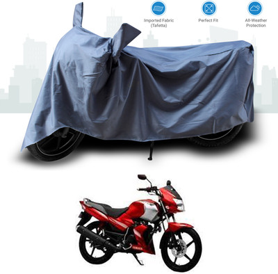 GOSHIV-car and bike accessories Two Wheeler Cover for Yamaha(Gladiator SS, Grey)