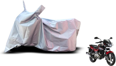 Amanzo Waterproof Two Wheeler Cover for Bajaj(Pulsar 180 DTS-i, Silver)