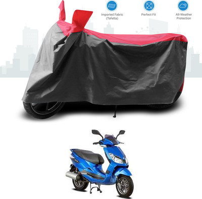 GOSHIV-car and bike accessories Two Wheeler Cover for Bajaj(Blade 125, Red)
