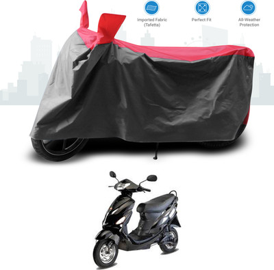 GOSHIV-car and bike accessories Two Wheeler Cover for Hero(Electric Wave Dx, Red)
