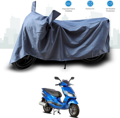 GOSHIV-car and bike accessories Two Wheeler Cover for Bajaj(Blade 125, Grey)