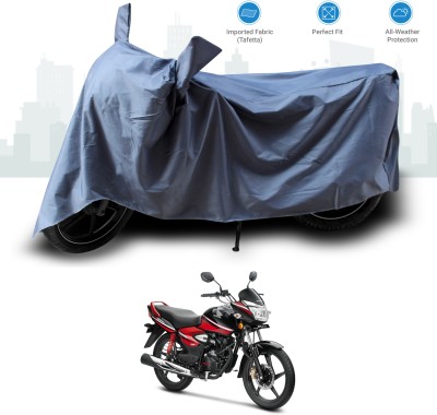 GOSHIV-car and bike accessories Two Wheeler Cover for Honda(CB Shine, Grey)