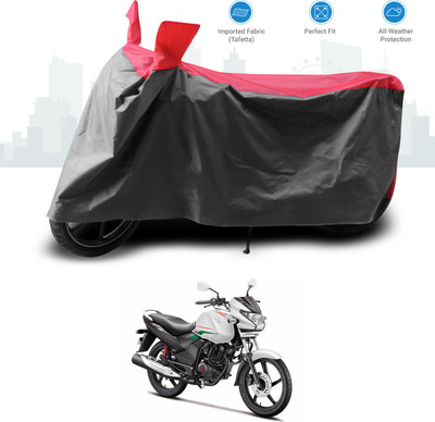 GOSHIV-car and bike accessories Two Wheeler Cover for Hero(Achiever, Red)