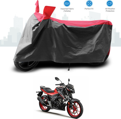 GOSHIV-car and bike accessories Two Wheeler Cover for Suzuki(Bandit, Red)