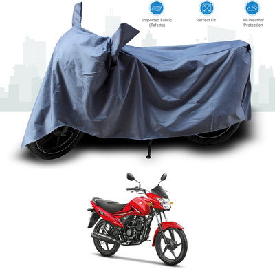GOSHIV-car and bike accessories Two Wheeler Cover for Suzuki(Hayate, Grey)