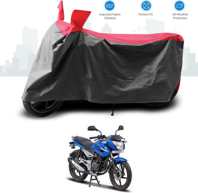 GOSHIV-car and bike accessories Two Wheeler Cover for Bajaj(XCD 125cc, Red)