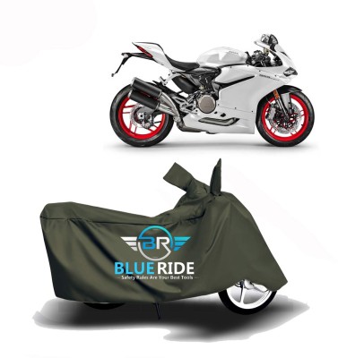 BLUERIDE Two Wheeler Cover for Ducati(899 Panigale, Green)