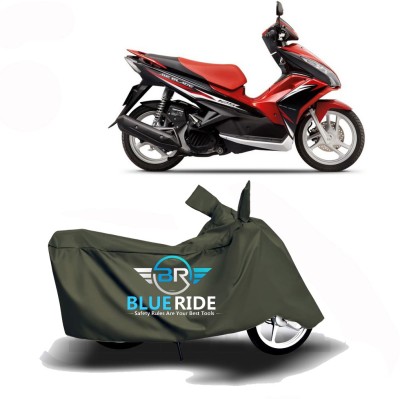 BLUERIDE Two Wheeler Cover for Honda(Blade 125, Green)