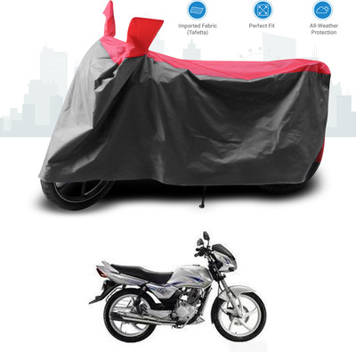 GOSHIV-car and bike accessories Two Wheeler Cover for Suzuki(Zeus, Grey, Red)