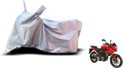 Amanzo Waterproof Two Wheeler Cover for Bajaj(Pulsar 200 NS DTS-i, Silver)