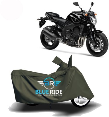 BLUERIDE Two Wheeler Cover for Yamaha(FZ1, Green)