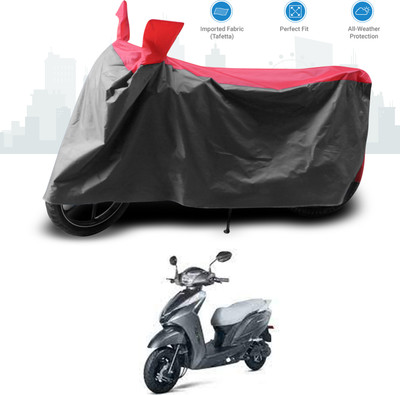 GOSHIV-car and bike accessories Two Wheeler Cover for Ampere(Magnus, Red)