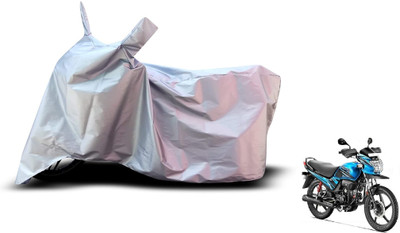 Amanzo Waterproof Two Wheeler Cover for Hero(Passion Pro, Silver)