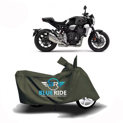 BLUERIDE Two Wheeler Cover for Honda(CB1000R Plus, Green)