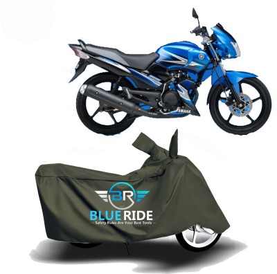 BLUERIDE Two Wheeler Cover for Yamaha(Gladiator SS, Green)