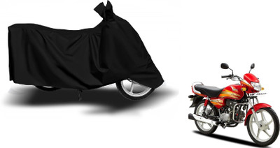 Amanzo Waterproof Two Wheeler Cover for Hero(HF Deluxe Eco, Black)