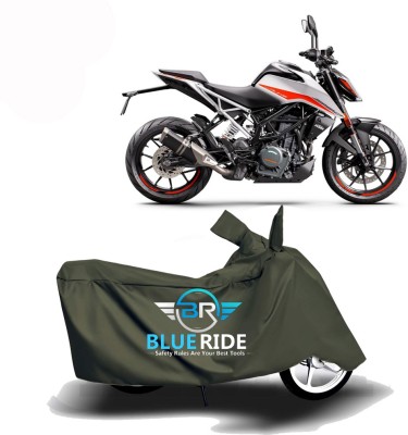 BLUERIDE Two Wheeler Cover for KTM(Duke 390, Green)