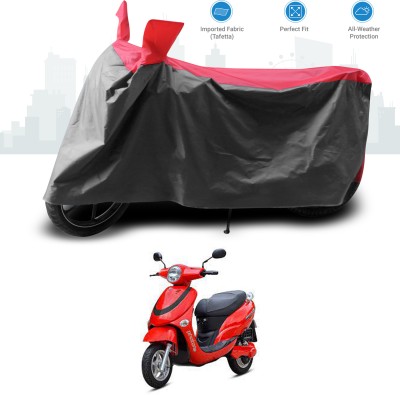 GOSHIV-car and bike accessories Two Wheeler Cover for Hero(Electric Photon, Red)