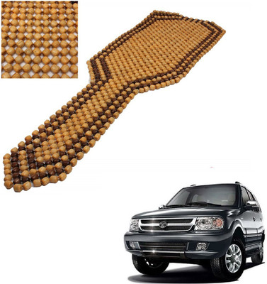 AuTO ADDiCT Wooden Bead Seating Pad For  Tata Grand Dicor(Front Seats Beige, Brown)