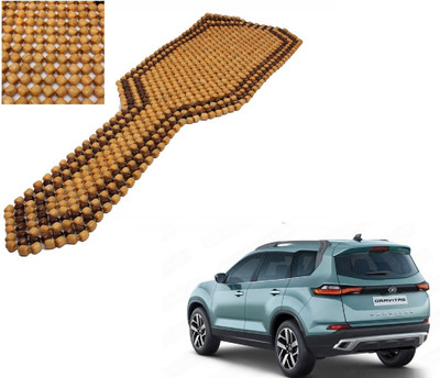 AuTO ADDiCT Wooden Bead Seating Pad For  Tata Alturas 4WD AT(Front Seats Beige, Brown)