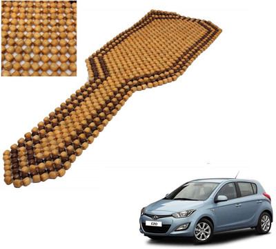 AuTO ADDiCT Wooden Bead Seating Pad For  Hyundai i20 Sportz(Front Seats Beige, Brown)