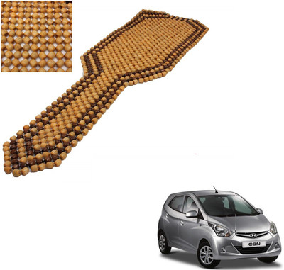 AuTO ADDiCT Wooden Bead Seating Pad For  Hyundai Eon(Front Seats Beige, Brown)