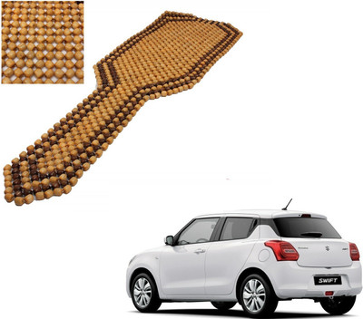 AuTO ADDiCT Wooden Bead Seating Pad For  Maruti Suzuki New Swift(Front Seats Beige, Brown)