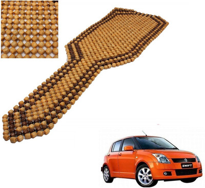 AuTO ADDiCT Wooden Bead Seating Pad For  Maruti Suzuki Swift(Front Seats Beige, Brown)