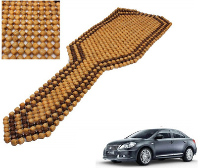 AuTO ADDiCT Wooden Bead Seating Pad For  Maruti Suzuki Kizashi(Front Seats Beige, Brown)